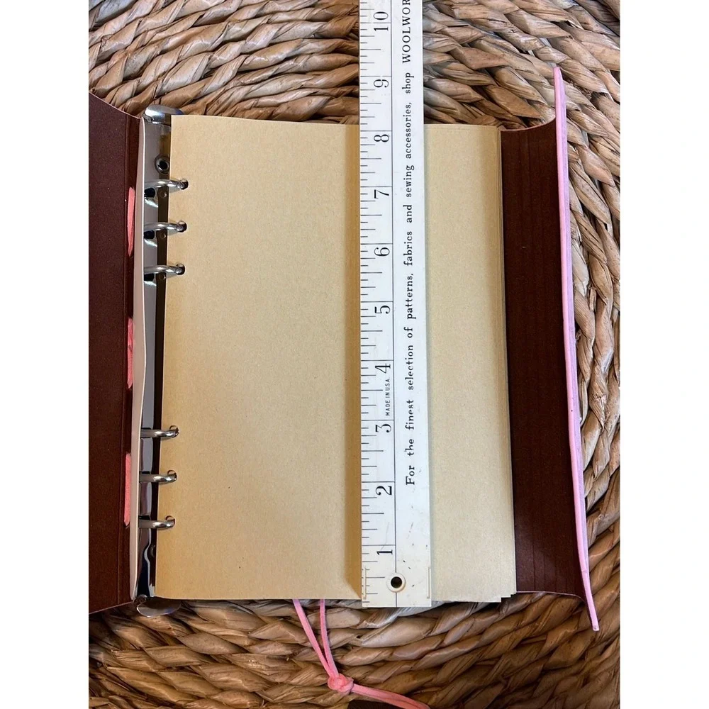 Junk Journal Book Vintage Style‎ Leather Binder Book